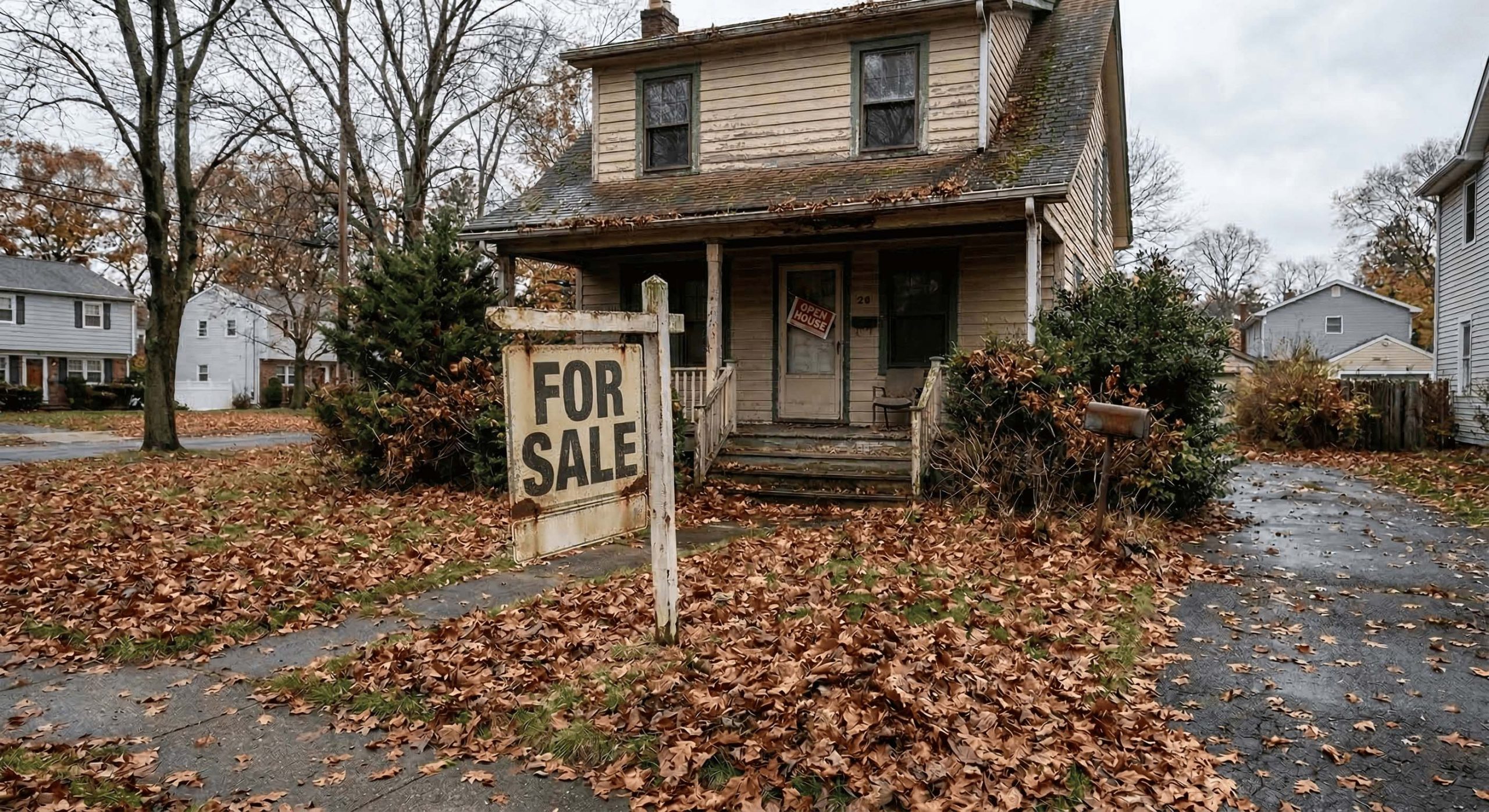 Overpriced home in New Jersey sitting on the market too long