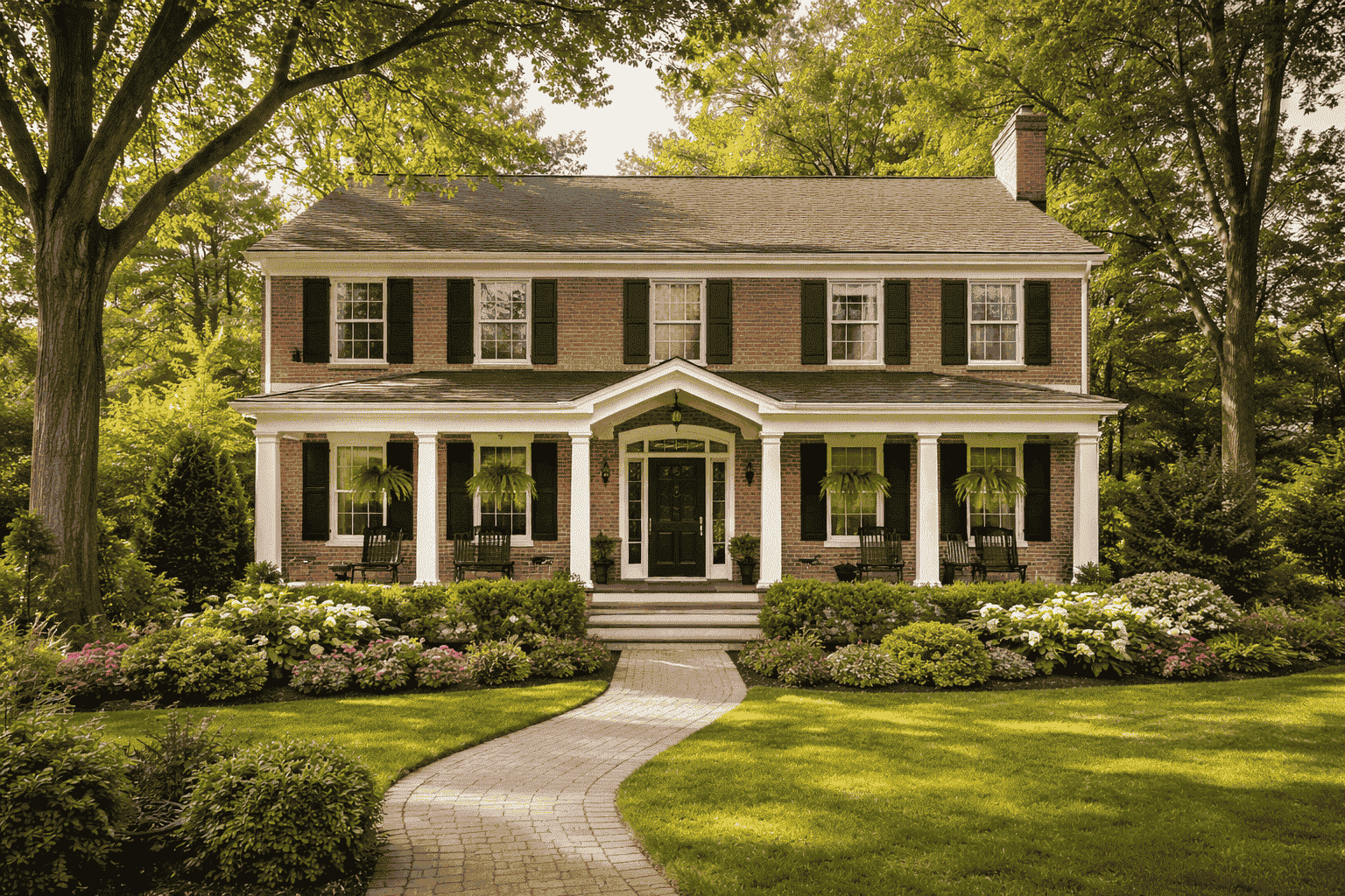 Historic colonial home in Princeton NJ neighborhood